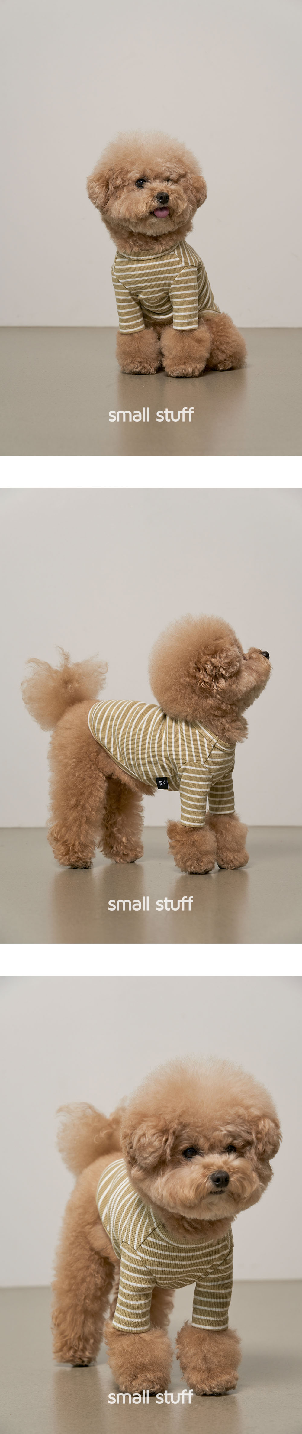 Striped t-shirt Matcha