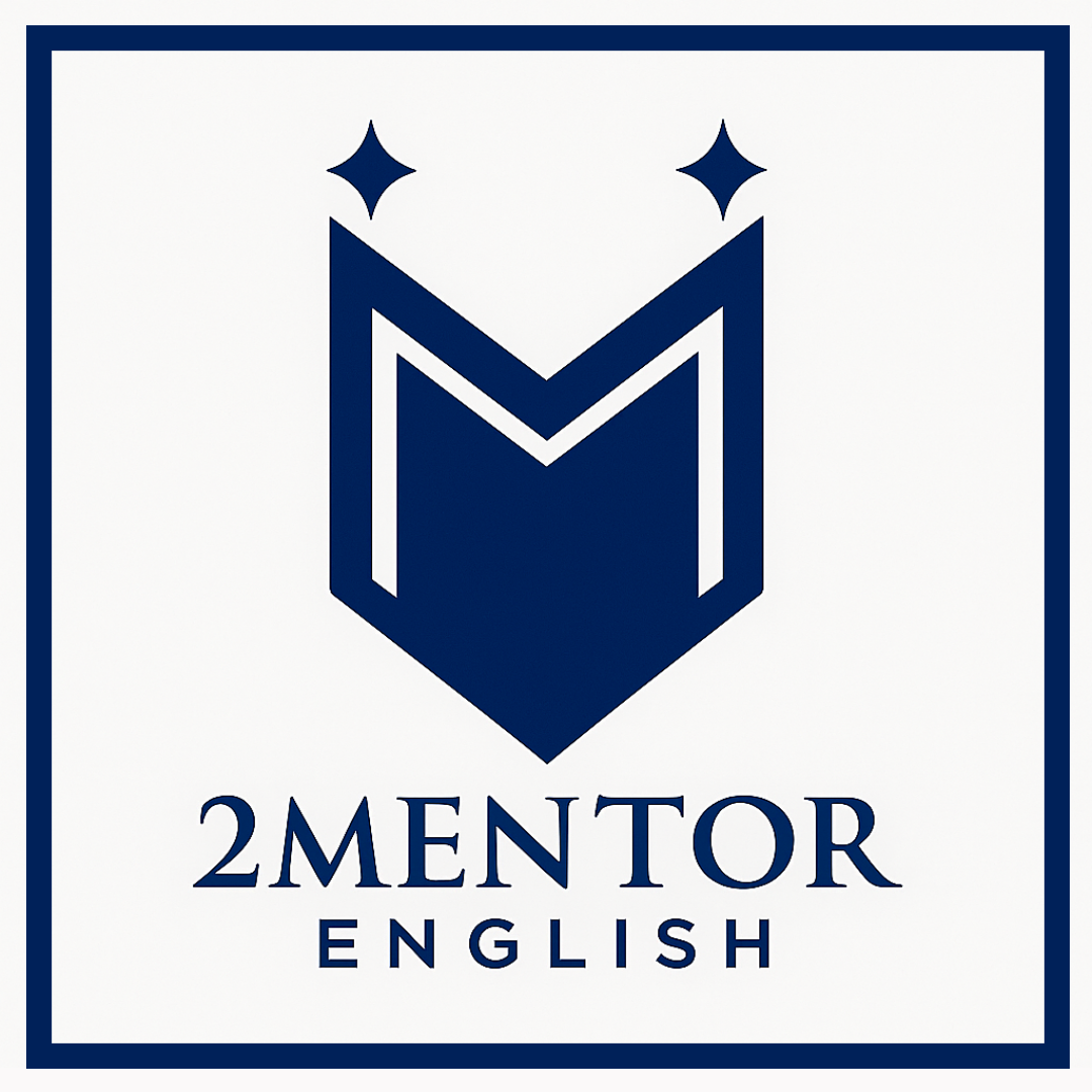 2Mentor English 로고