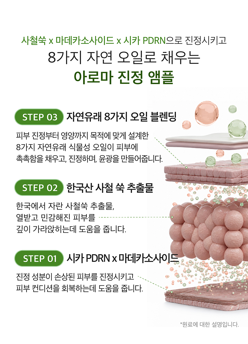 (NEW)쑥 진정 앰플