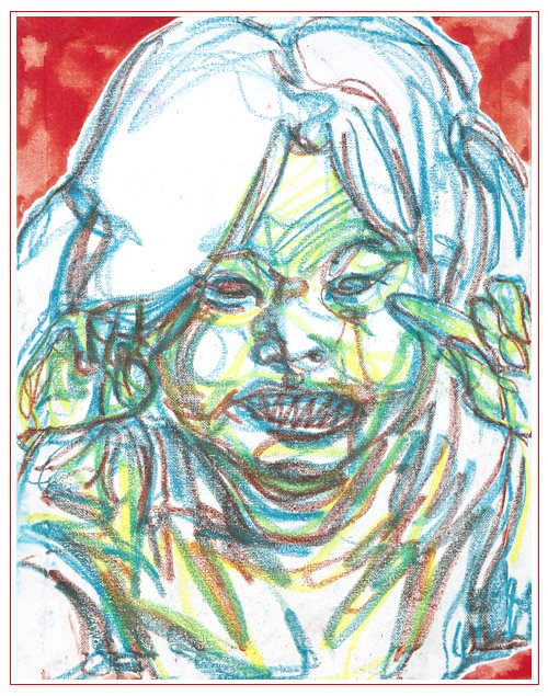 A Portrait I_2023_Acrylic and pastel on canvas_40.9x31.8(cm).jpg