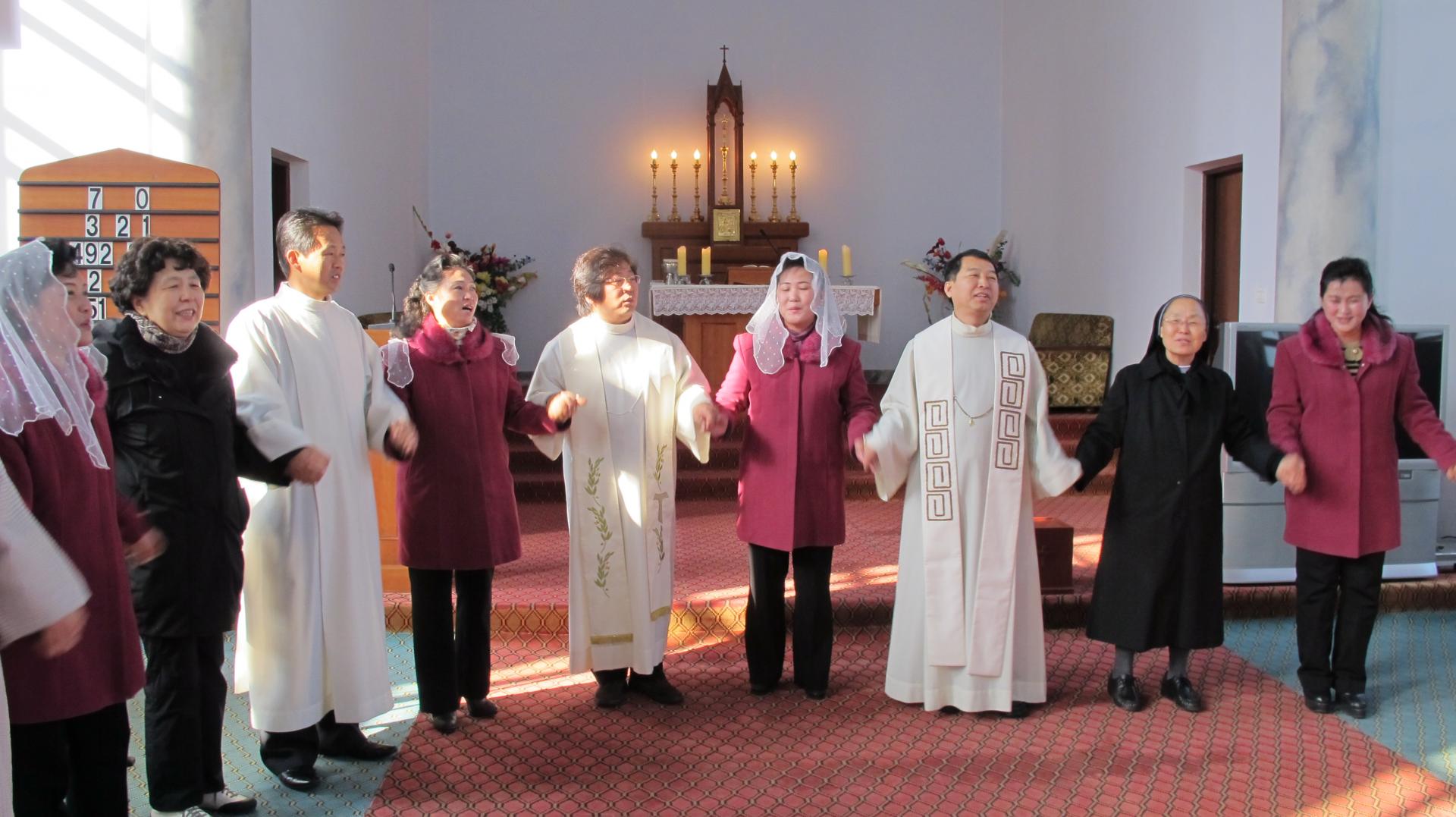 콩우유 공장 준공식