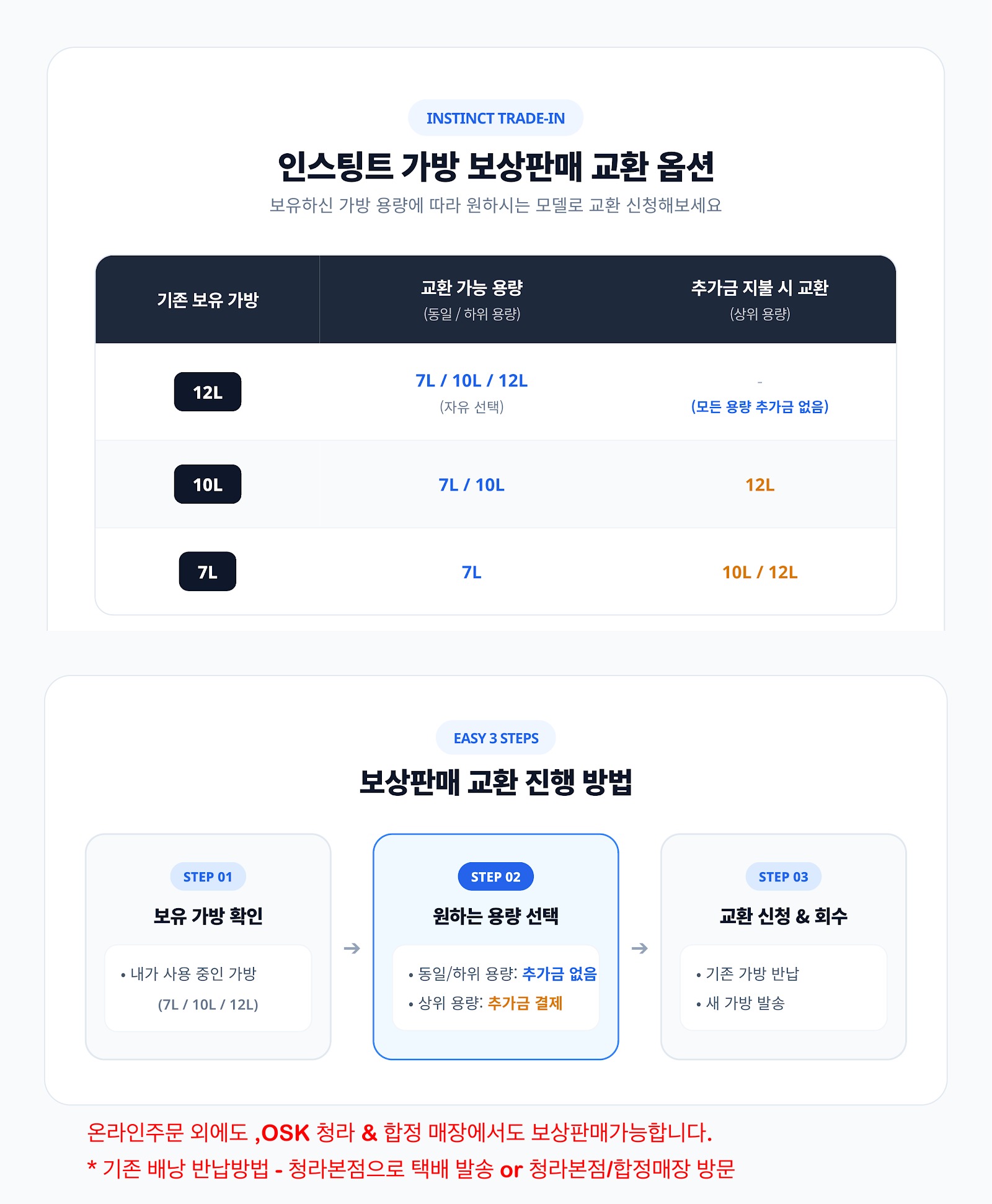 [보상판매][INSTINCT]12리터 EKLIPSE 12L (오리지널)