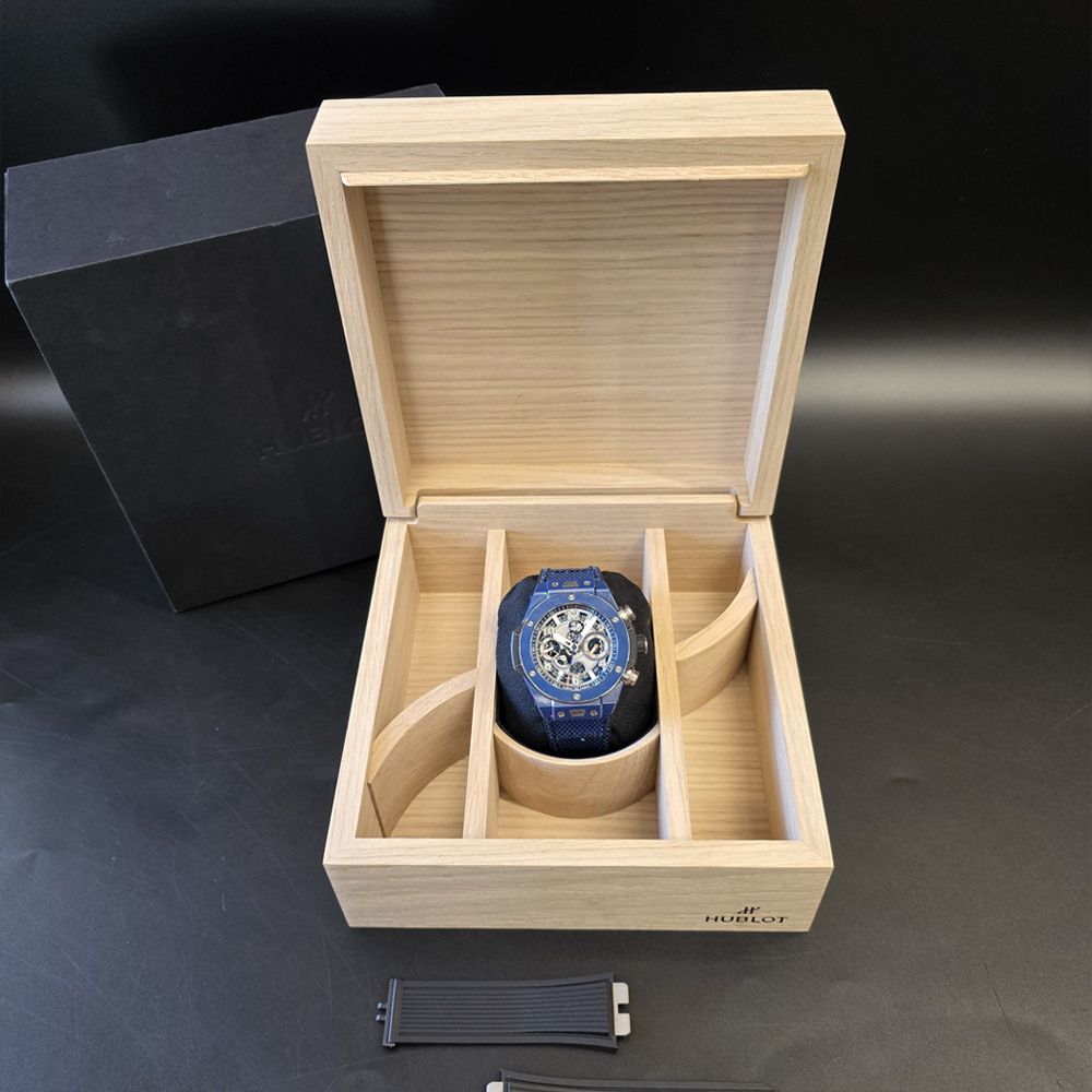 위블로 빅뱅 리로디드 블루 세라믹 44mm