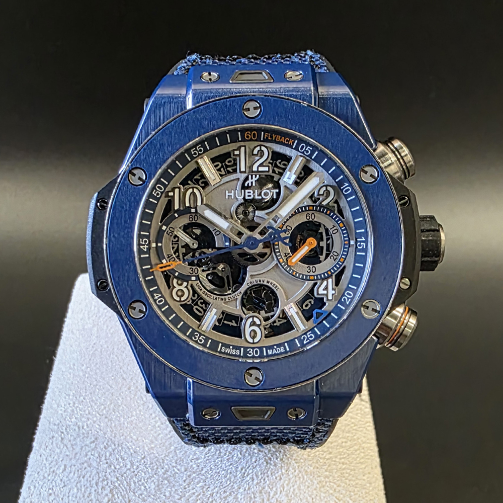 위블로 빅뱅 리로디드 블루 세라믹 44mm