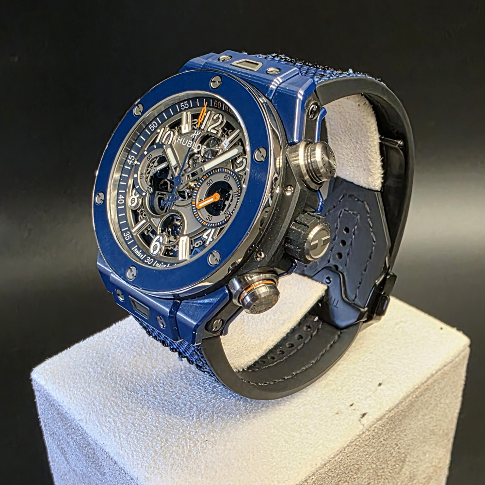 위블로 빅뱅 리로디드 블루 세라믹 44mm