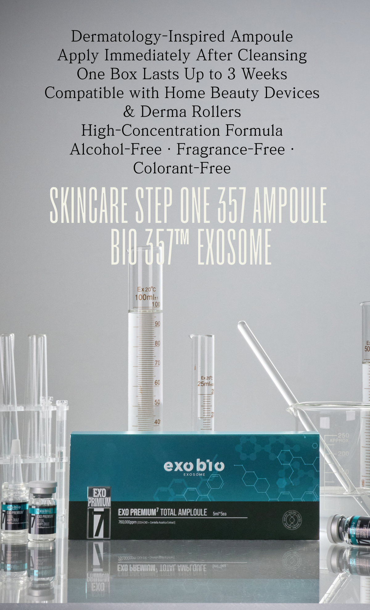 [Medical cosmetics] EXOBIO 357™ EXOSOME Exo Exosome Premium Ampoule 5ml x 5ea