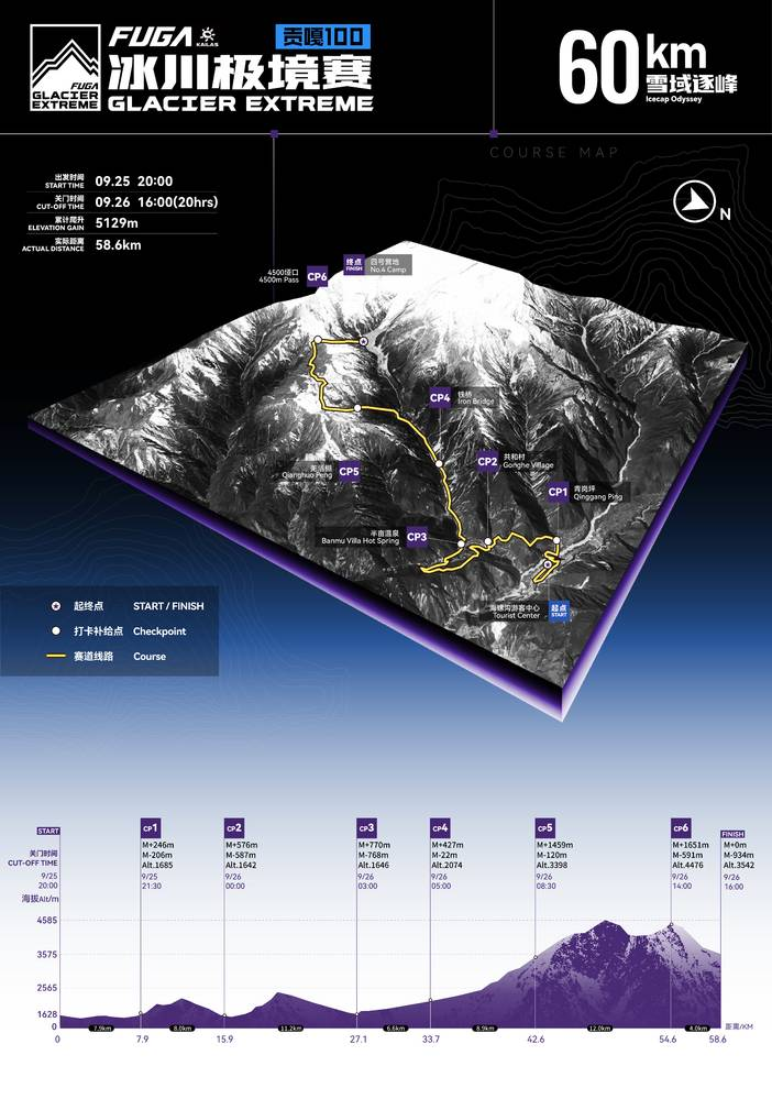 2026 Kailas Gongga 100 Glacier Ultra Trail