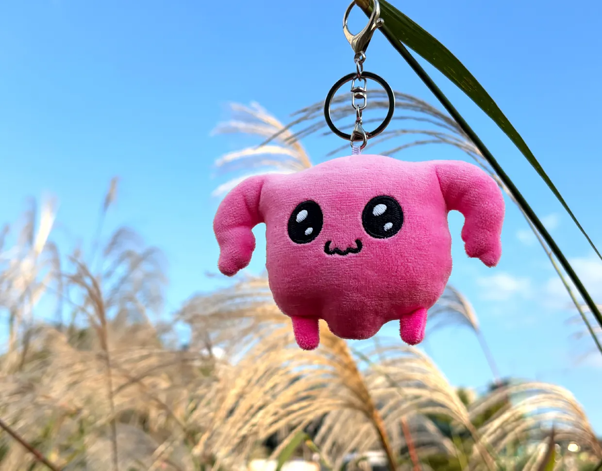 미니 자궁이 인형키링