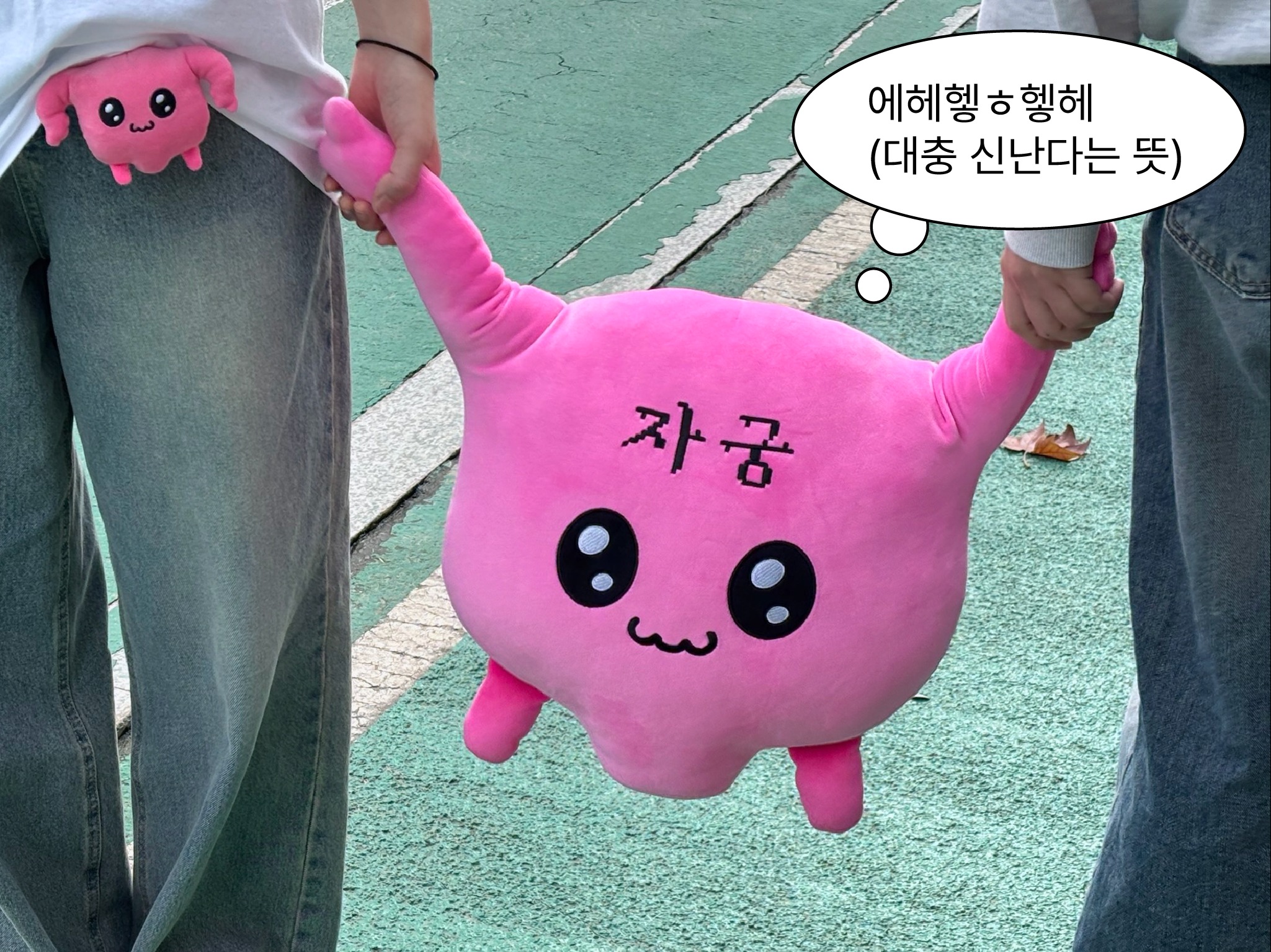 자궁이 모찌쿠션