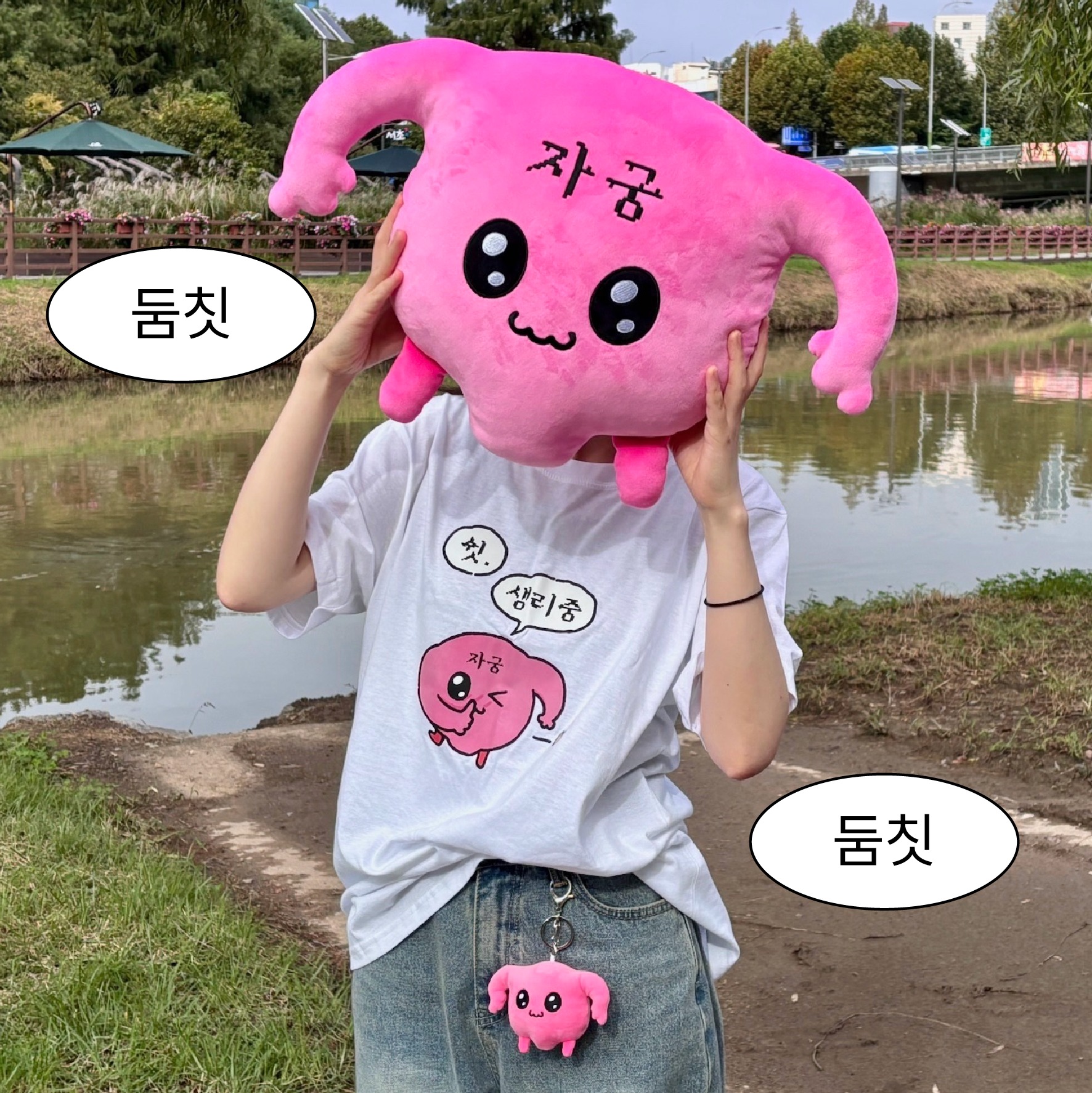 자궁이 모찌쿠션