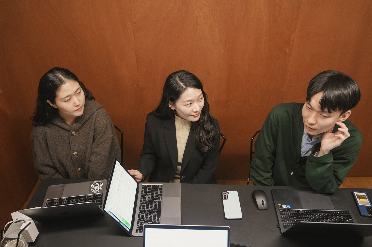 매치워크 팀은 생태계의 지속가능성을 위해 중장기적 관점의 단계별 커리어 지원이 필요하다고 거듭 강조했다. /사진=조태현 작가