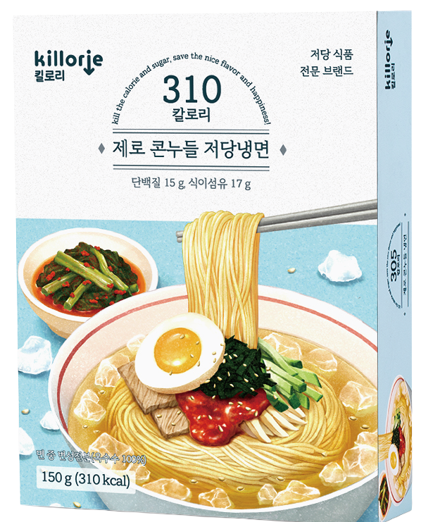킬로리 제로콘누들 저당냉면
