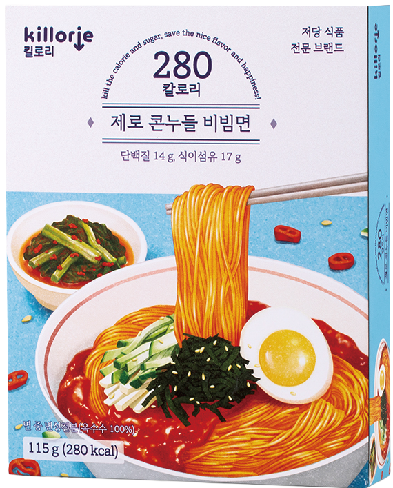 킬로리 제로콘누들 비빔면