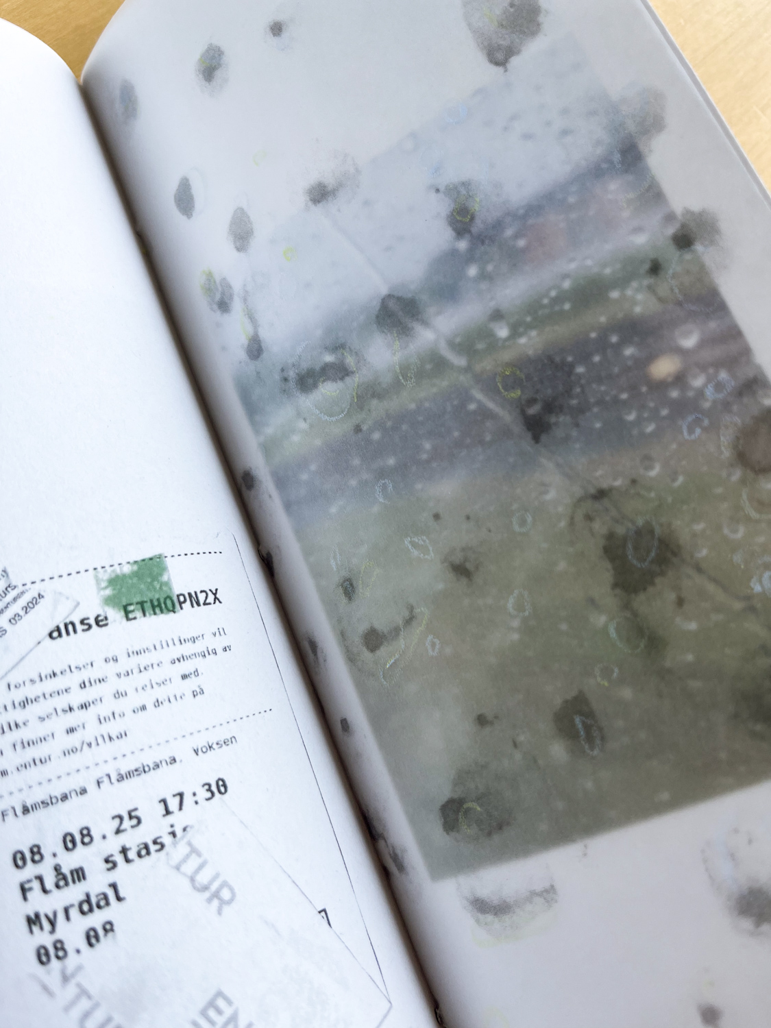 Rain-socked trip — 영민