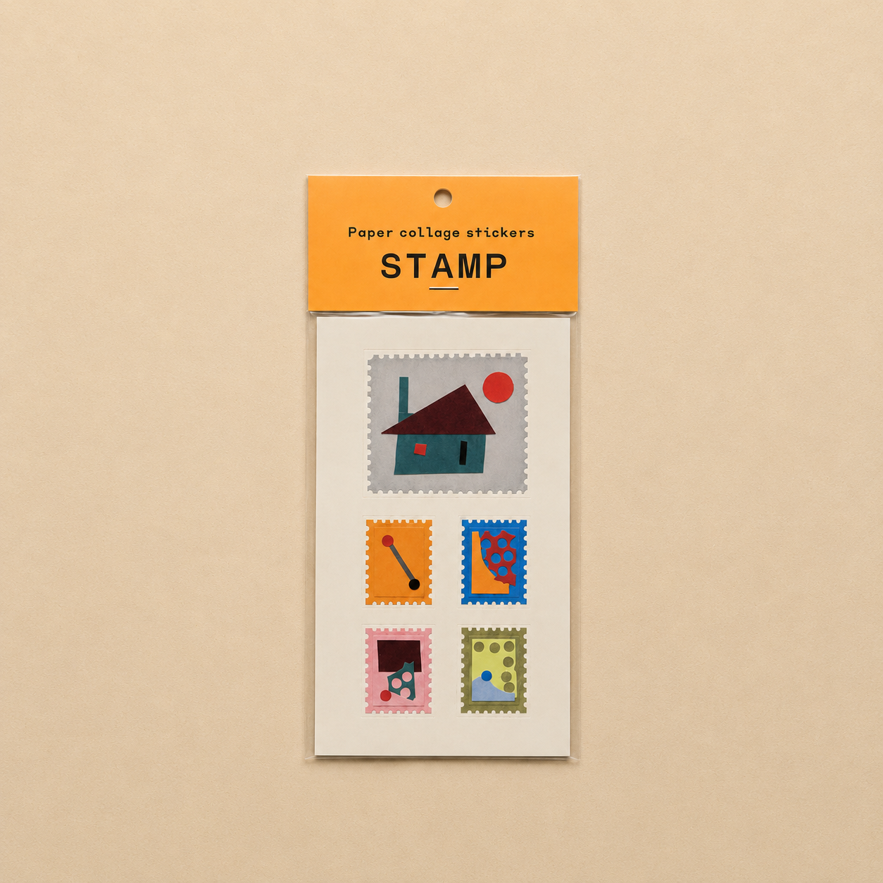 마키토이ㆍSTAMP — Paper Collage Stickers