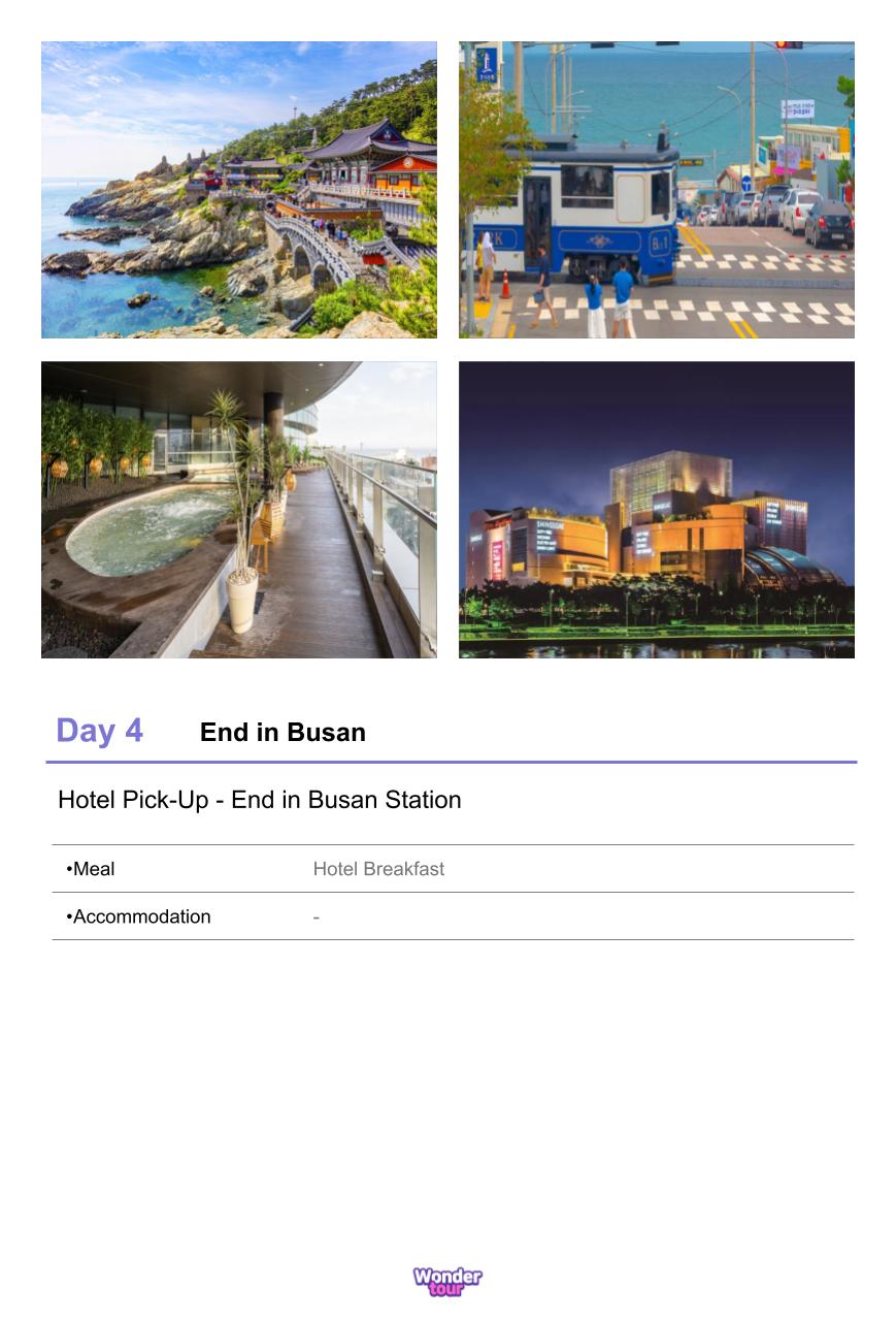 Discover Korea in 7days - Busan, Gyeongju