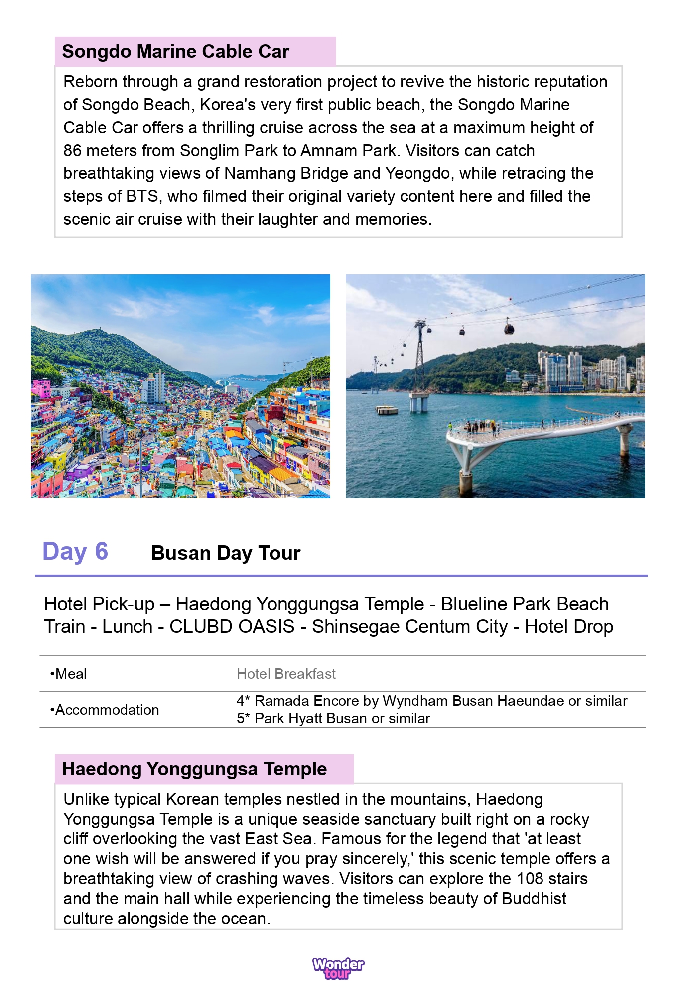 Discover Korea in 7days - Seoul, Jeju, Busan