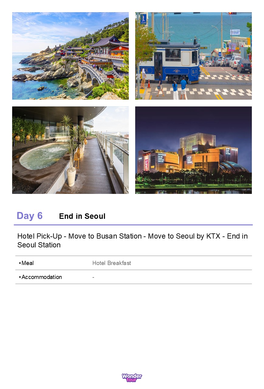 Discover Korea in 6days - Seoul, Busan, Gyeongju