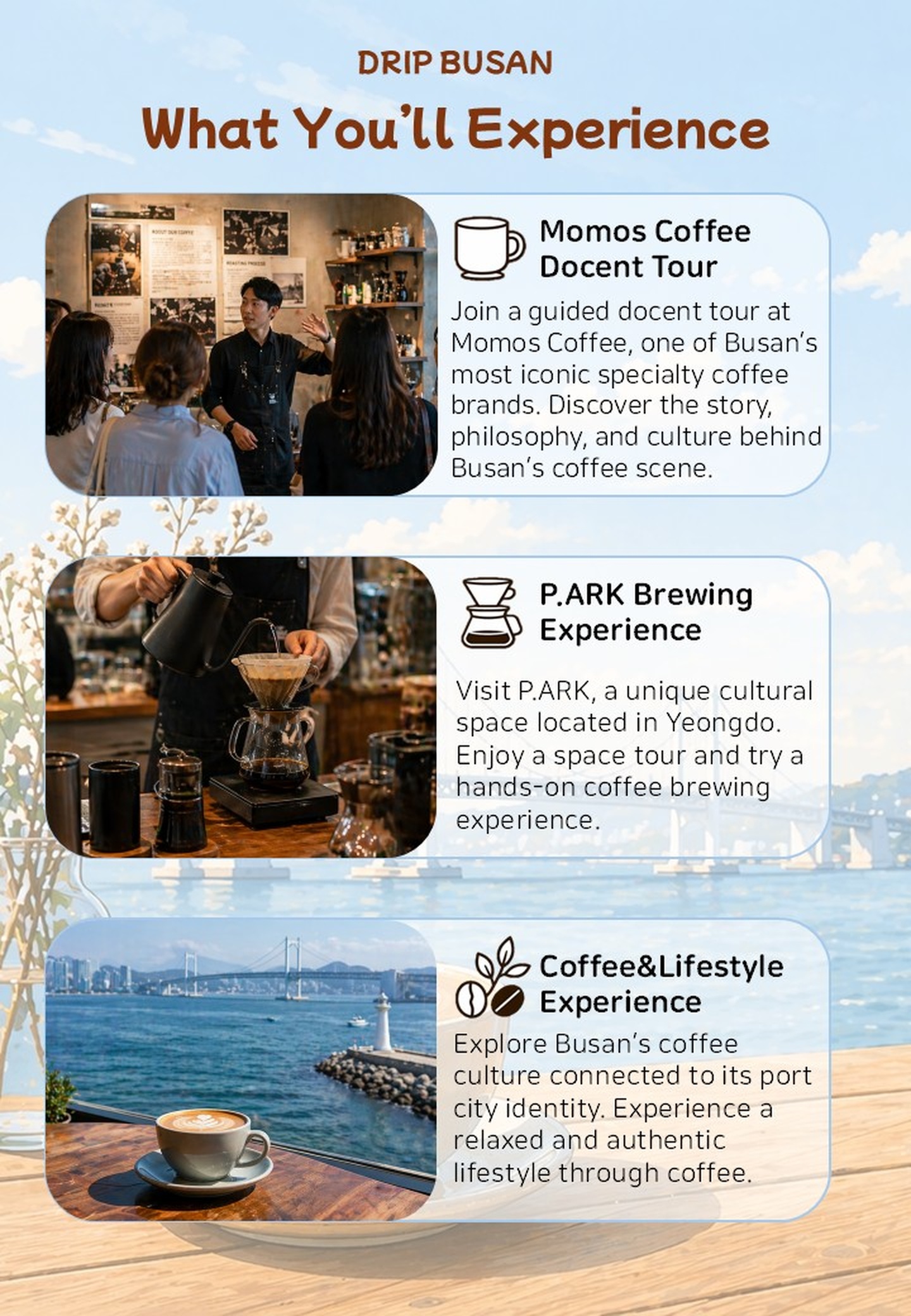 [Busan] Specialty Coffee Brewing Experience