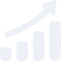 수익 성장 아이콘