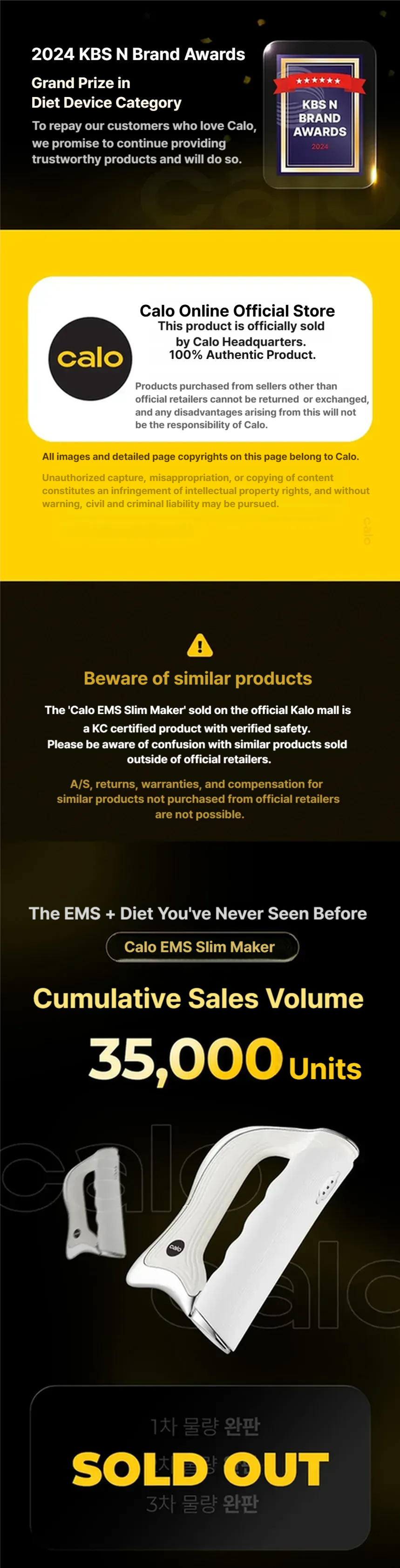 CALO EMS Slimmaker