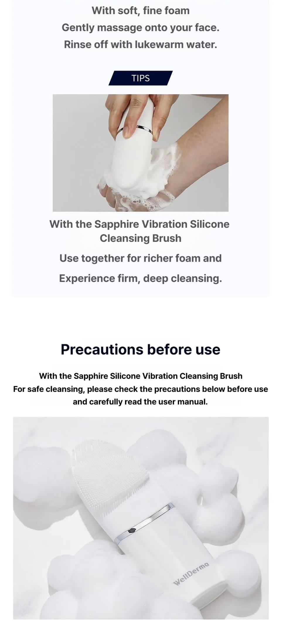 WELLDERMA Electric Silicone Cleansing Fish RV