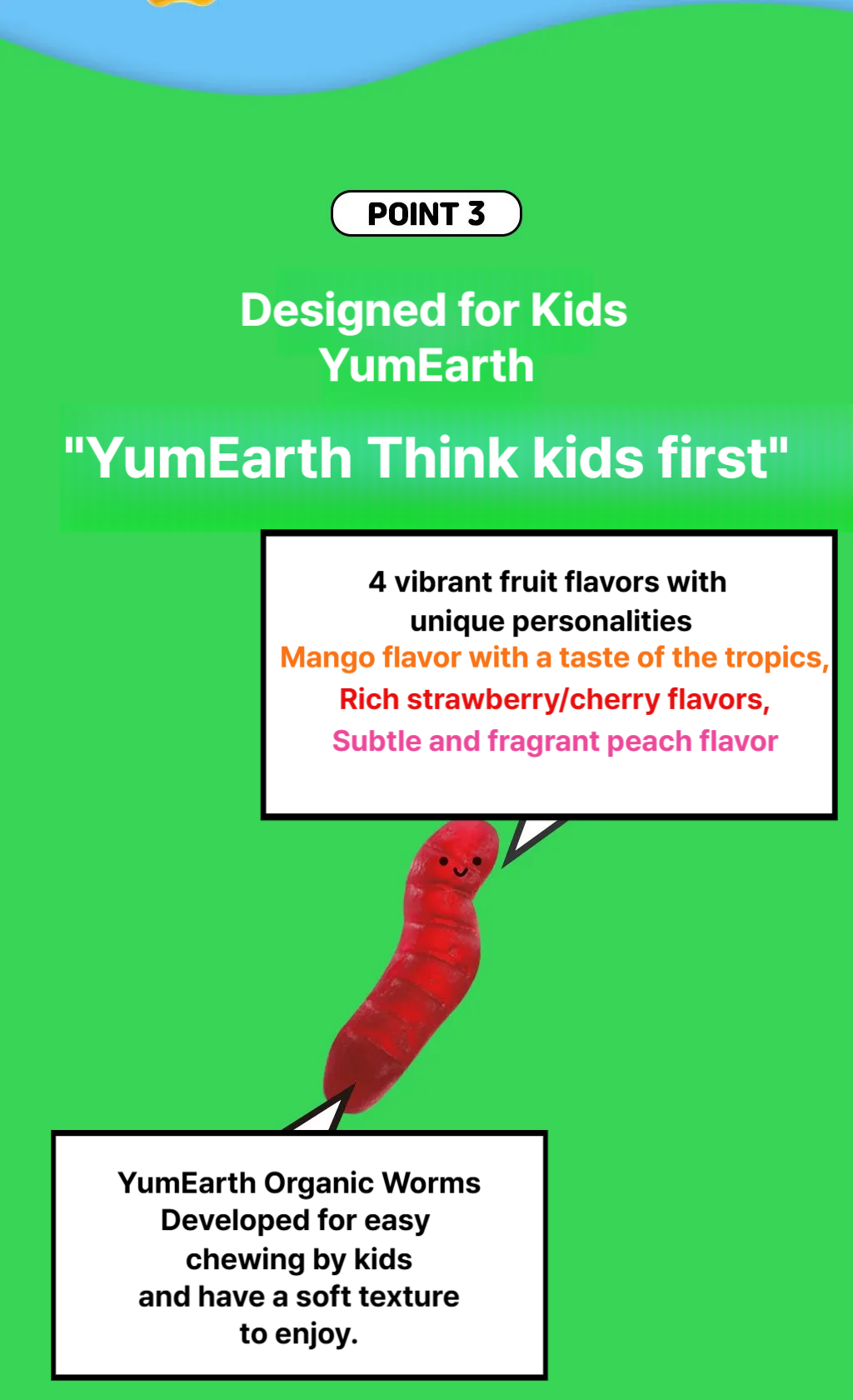 Yumearth Organic Worms Pouch 59.4g