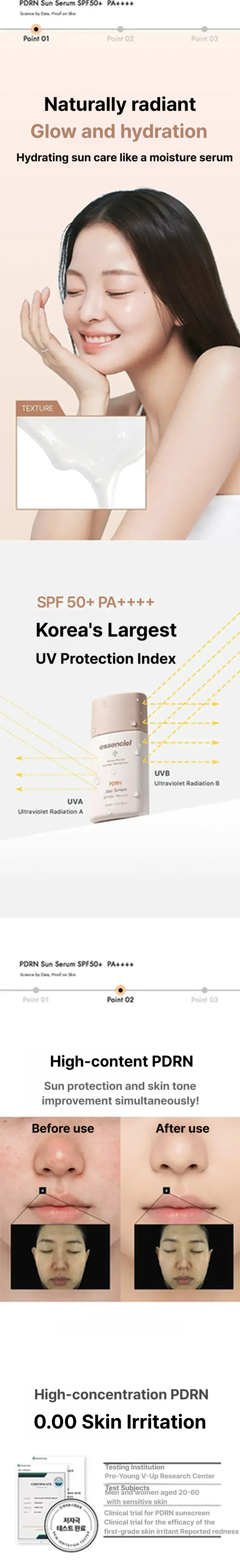 Essenciel PDRN Sun Serum