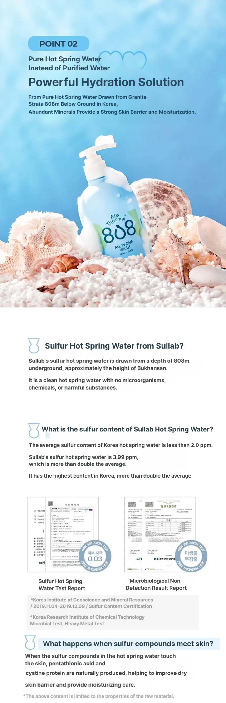 SULLAB Ato 808 Thermal All-in-One Wash 500ml