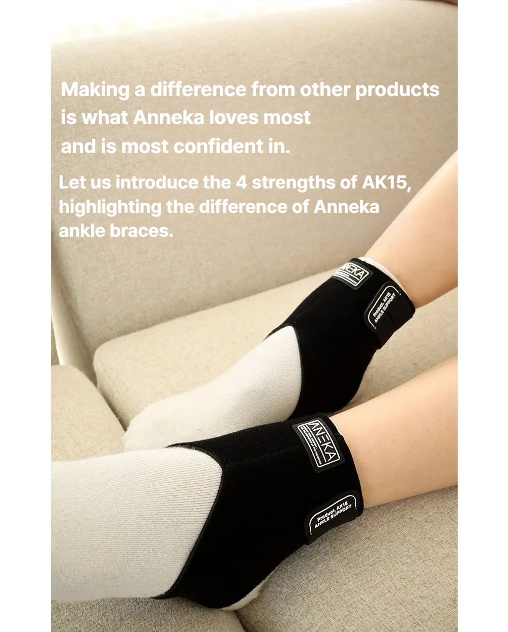 Anneka AK15 ankle brace