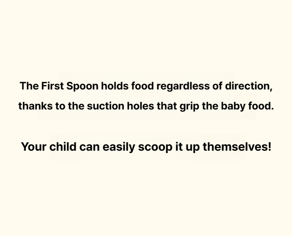 Reliev First Baby Food Spoons