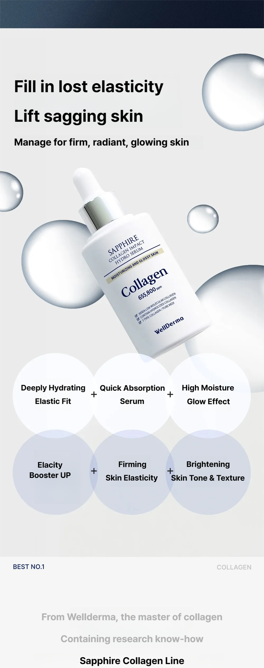 Wellderma Collagen Beauty Care Serum & Roller Set