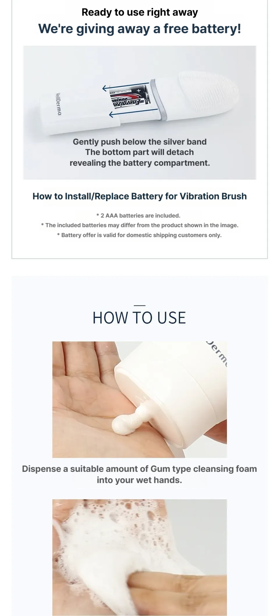 WELLDERMA Electric Silicone Cleansing Fish RV