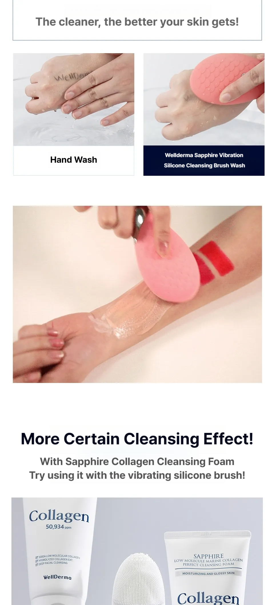 WELLDERMA Electric Silicone Cleansing Fish RV
