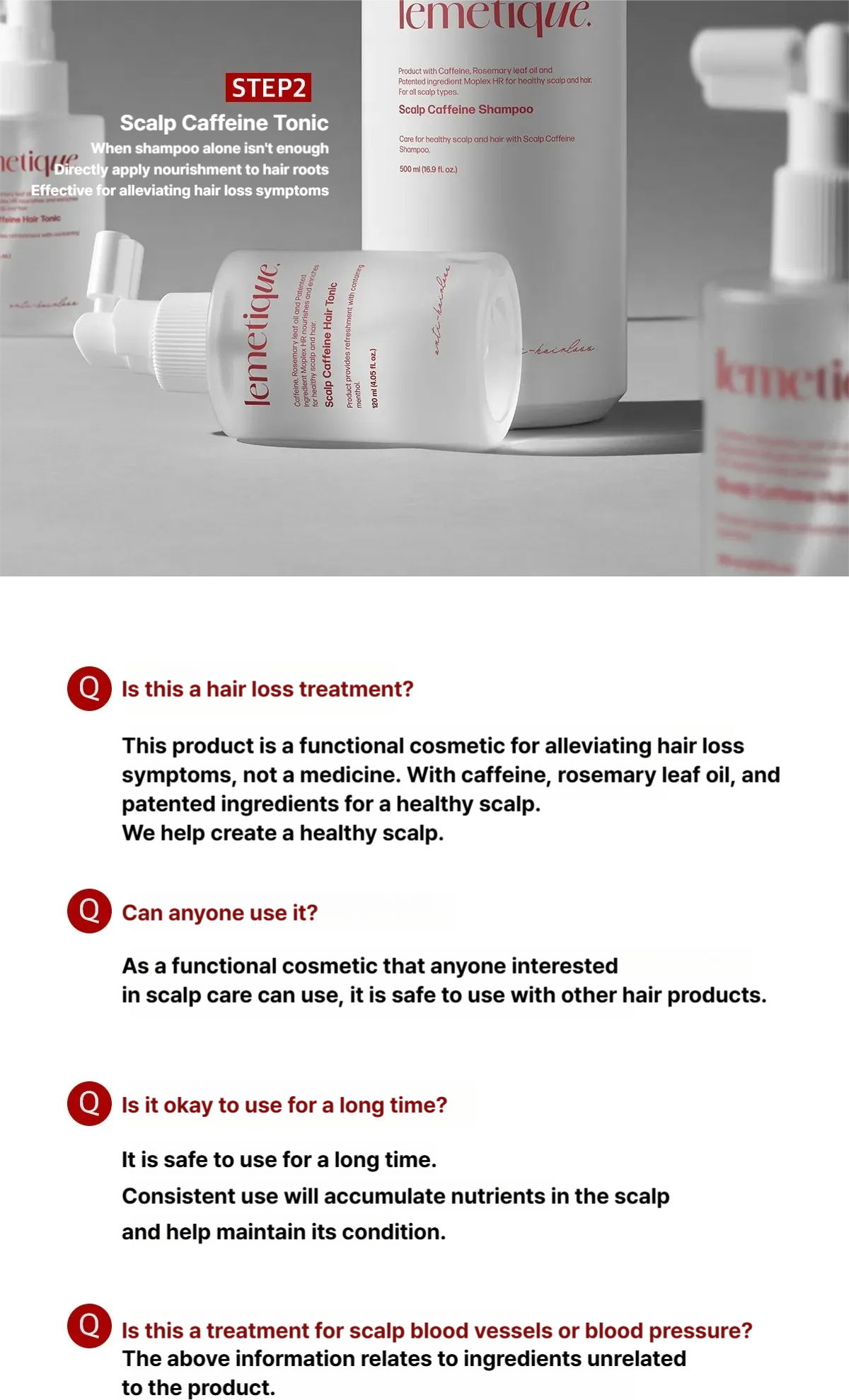 Scalp Caffeine Hair Tonic