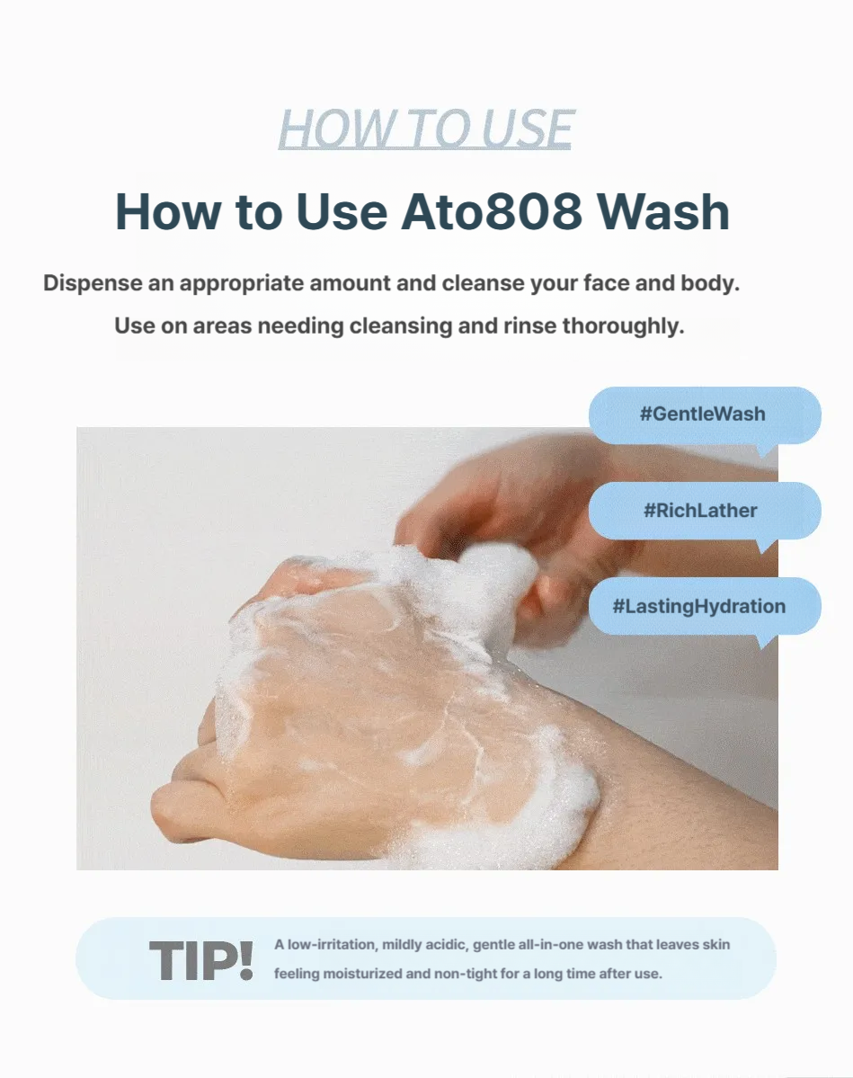 SULLAB Ato 808 Thermal All-in-One Wash 500ml