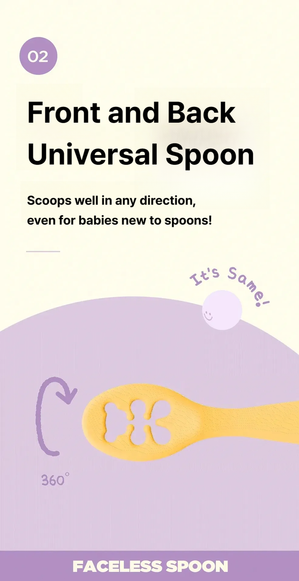 Reliev First Baby Food Spoons
