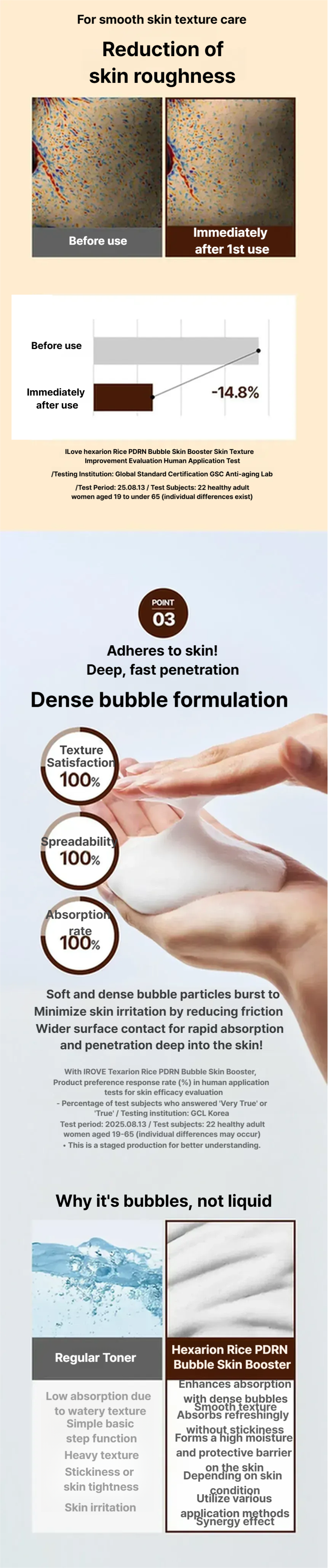 Hexarion Rice PDRN Bubble Skin Booster