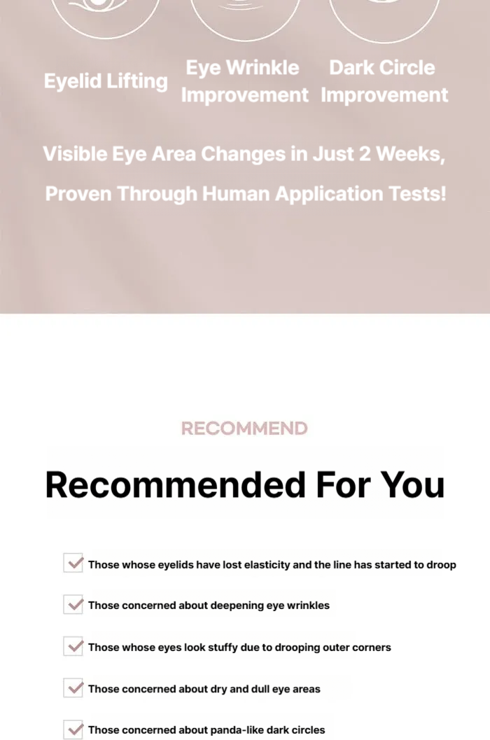 Liz K Eye Peptox 360º Eye Cream, 2 pieces