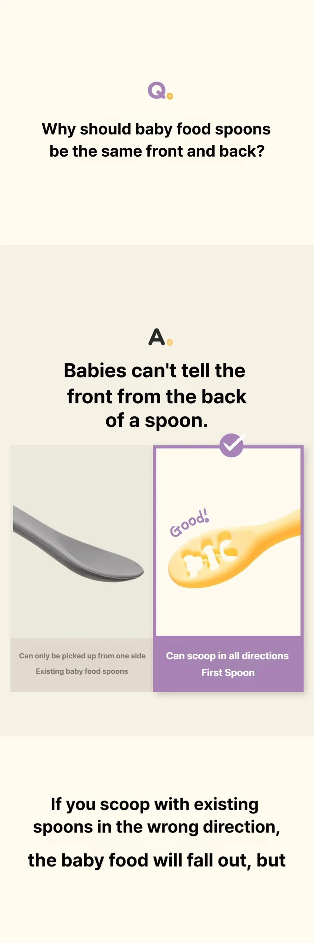 Reliev First Baby Food Spoons