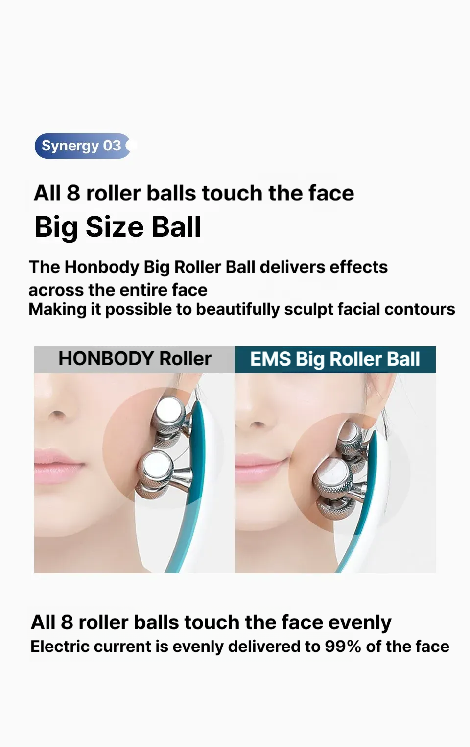 Honbody Big Roller EMS Alarm Device