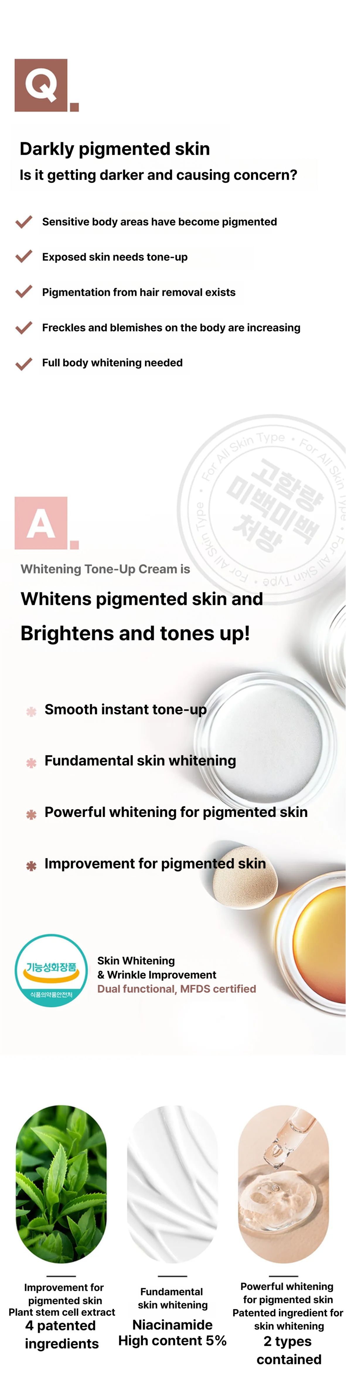 BODIANCE Perfect Boby Whitening Tone Up Cream 300ml
