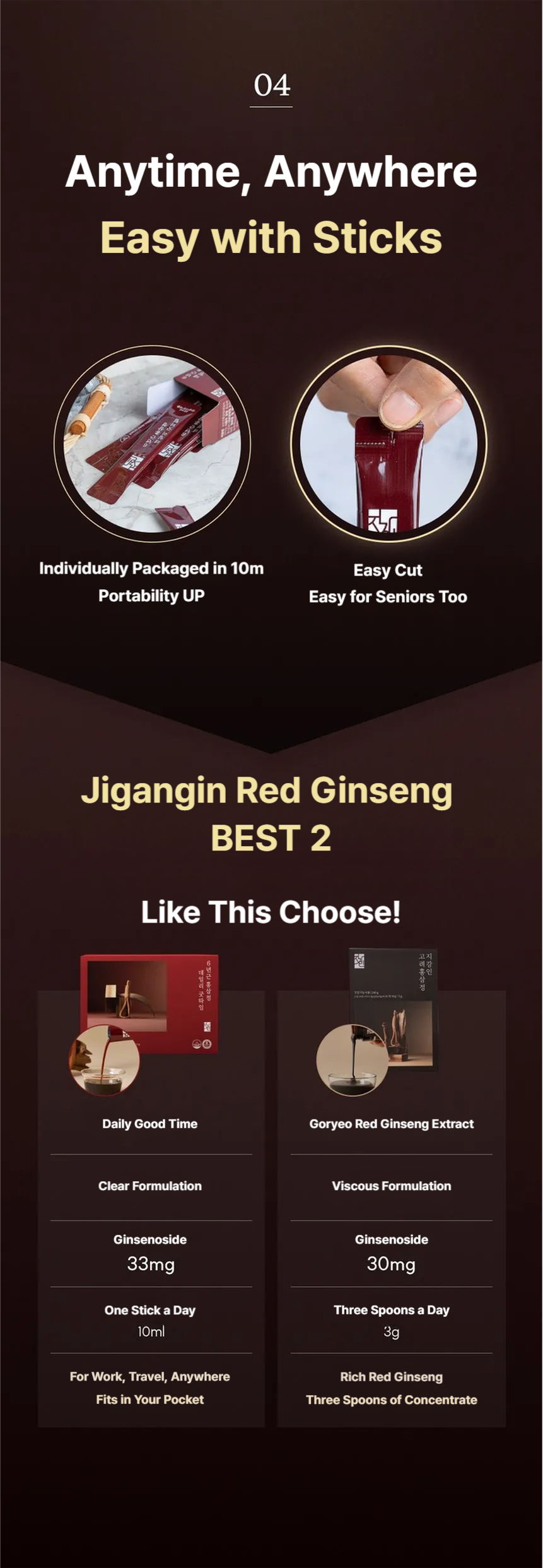 Ji Kang-in 6-year-old Red Ginseng Jeong Daily Good Time 10ml, 30 bags
