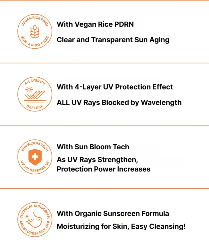 PODL Rice PDRN 4X Watery Sun Serum