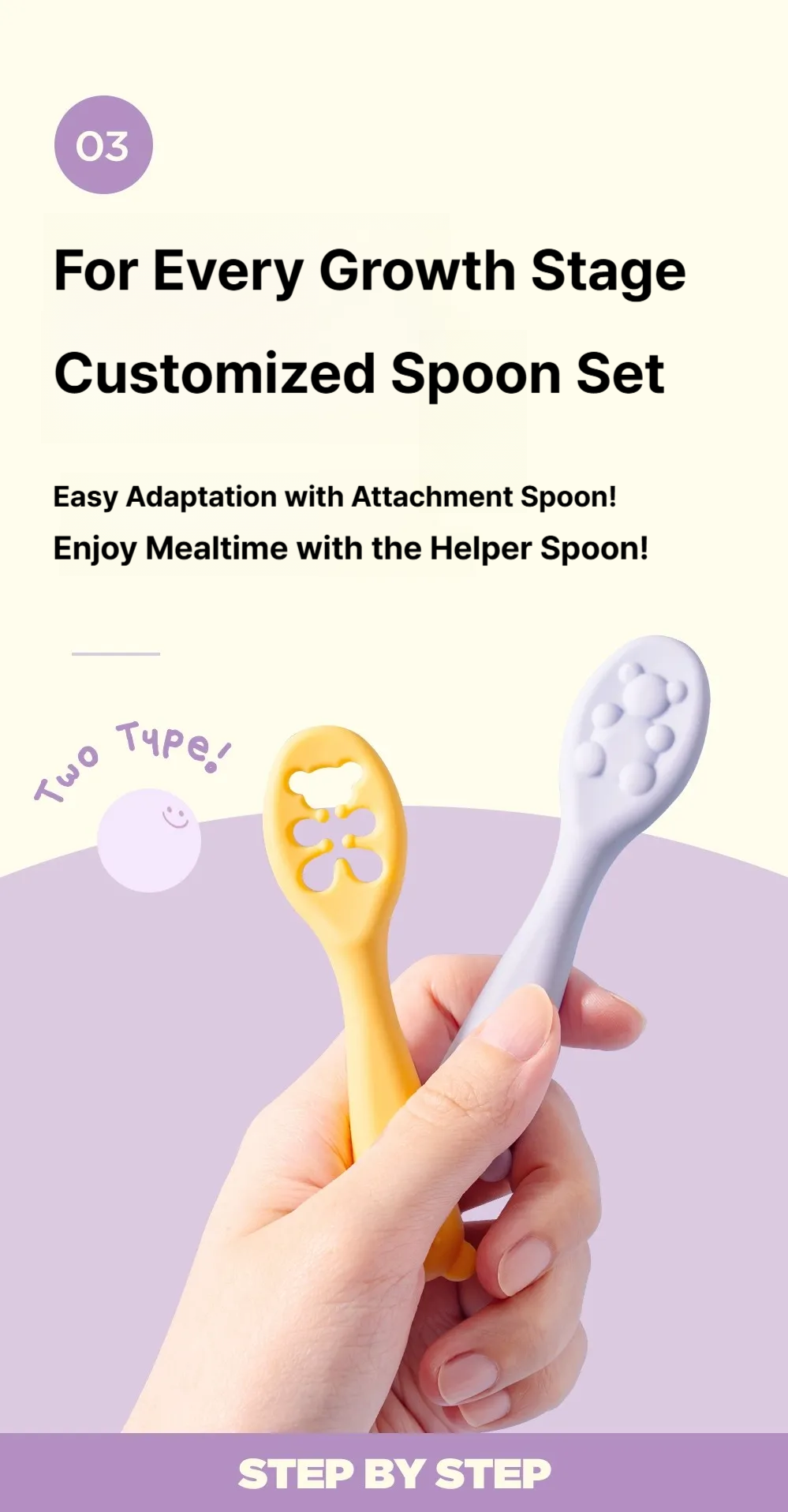 Reliev First Baby Food Spoons