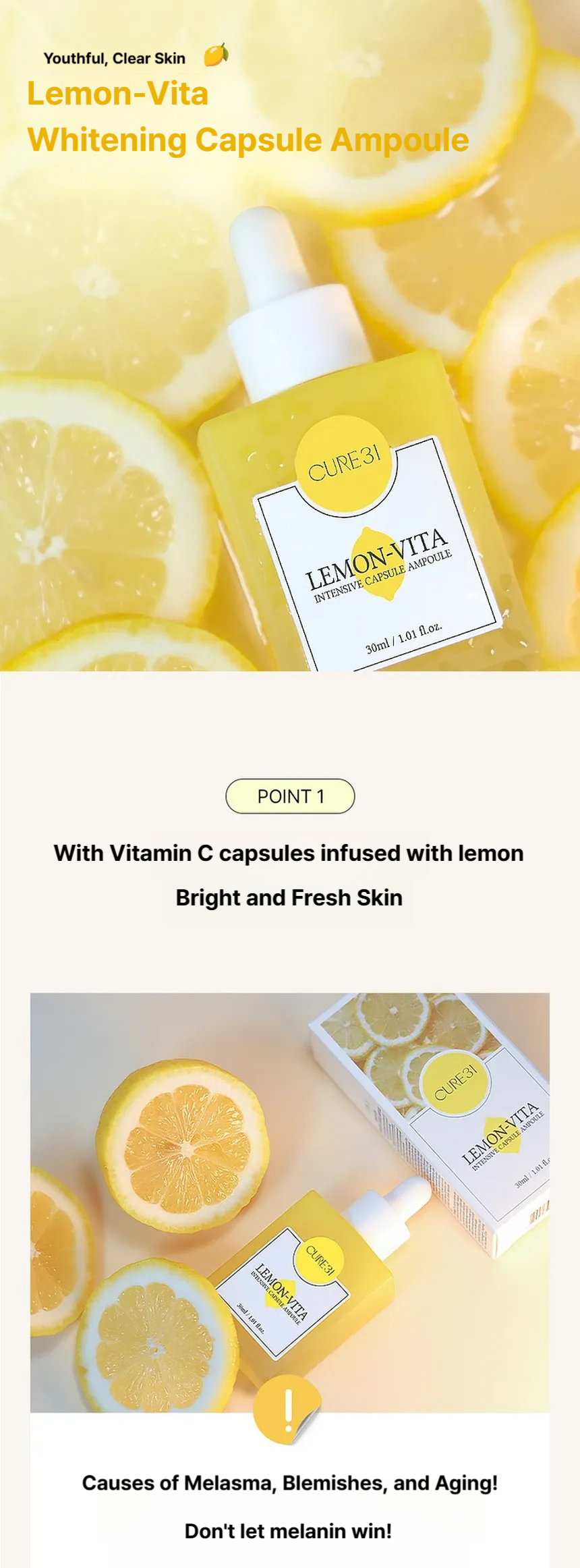 Lemon-Vita Intensive Capsule Ampoule 30ml
