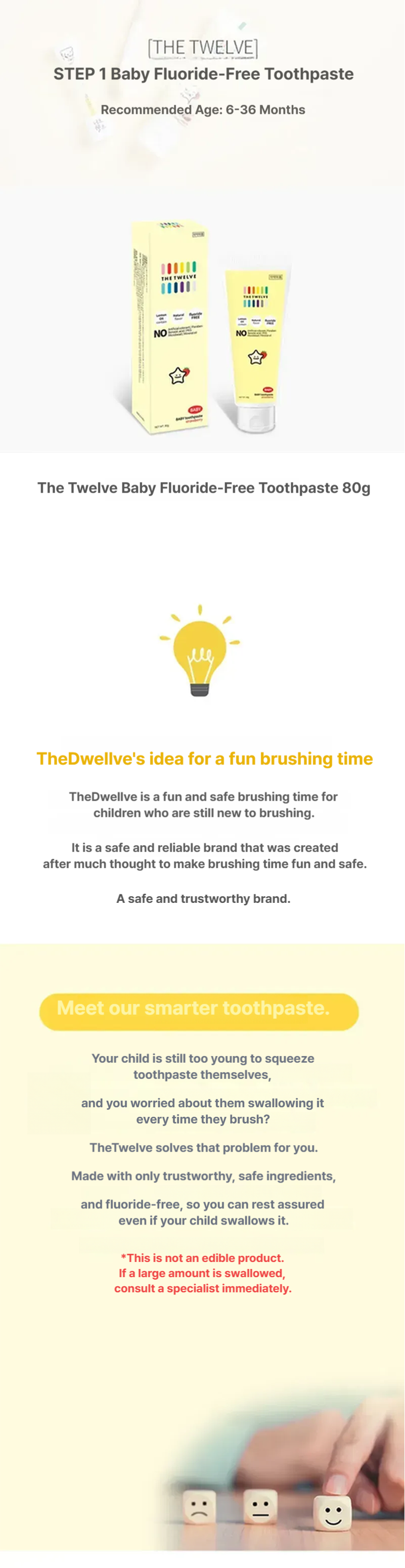 Thetwelve Fluoride-Free Toothpaste