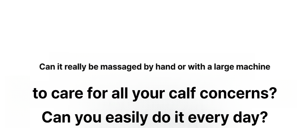 Pulio calf massager