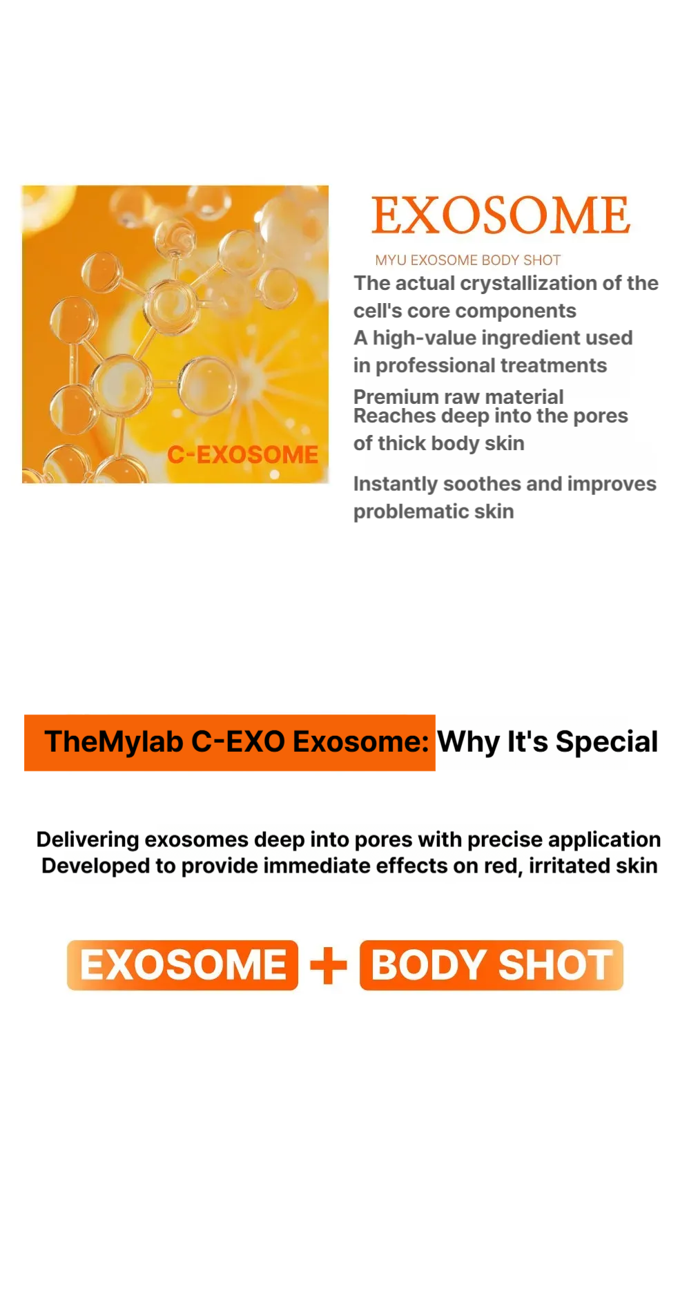 The Mew Lab Exosome Body Shot Mist 150 ml