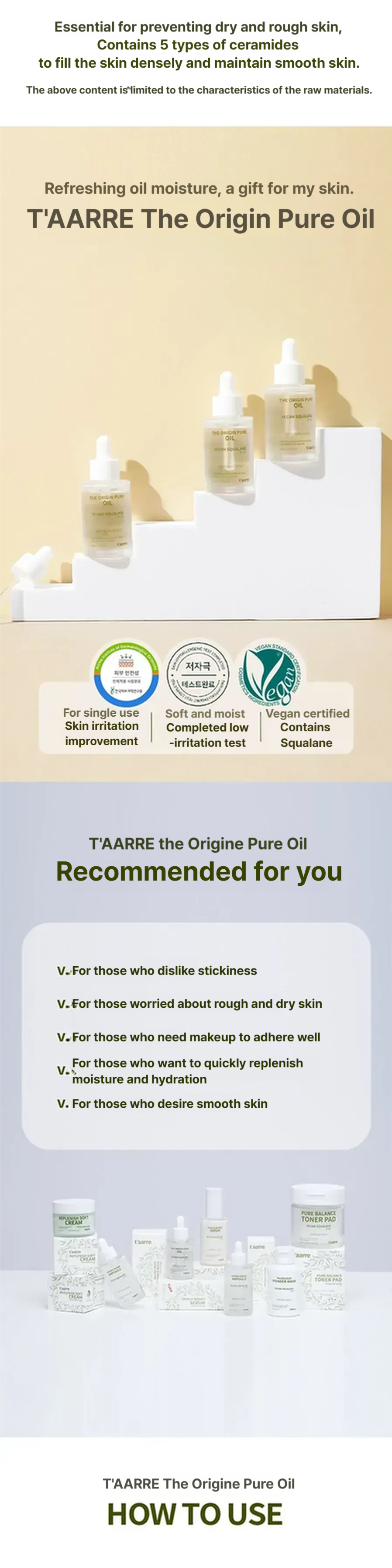 Taarre The Origin Pure Oil 33ml
